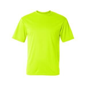 C2 Sport Unisex Performance T-Shirt - 5100 Safety Yellow Unisex Large Crew Neck